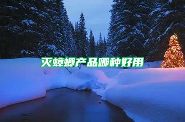 滅蟑螂產品哪種好用
