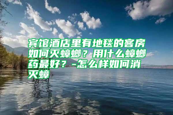賓館酒店里有地毯的客房如何滅蟑螂？用什么蟑螂藥最好？-怎么樣如何消滅蟑