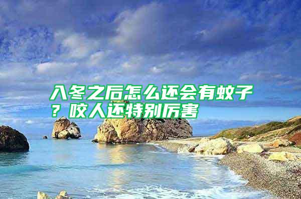 入冬之后怎么還會有蚊子？咬人還特別厲害