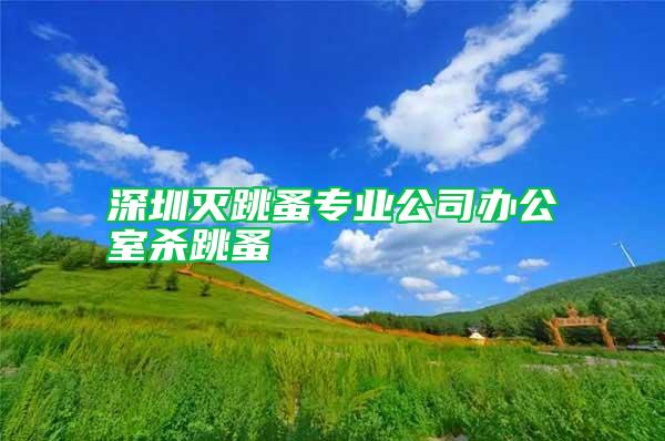 深圳滅跳蚤專業公司辦公室殺跳蚤