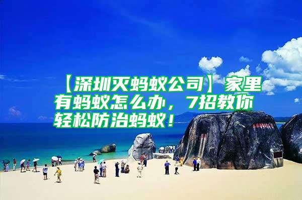 【深圳滅螞蟻公司】家里有螞蟻怎么辦，7招教你輕松防治螞蟻！