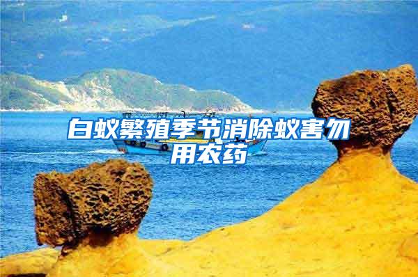 白蟻繁殖季節消除蟻害勿用農藥